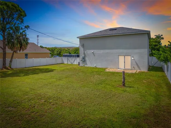 a house with garden in front of it