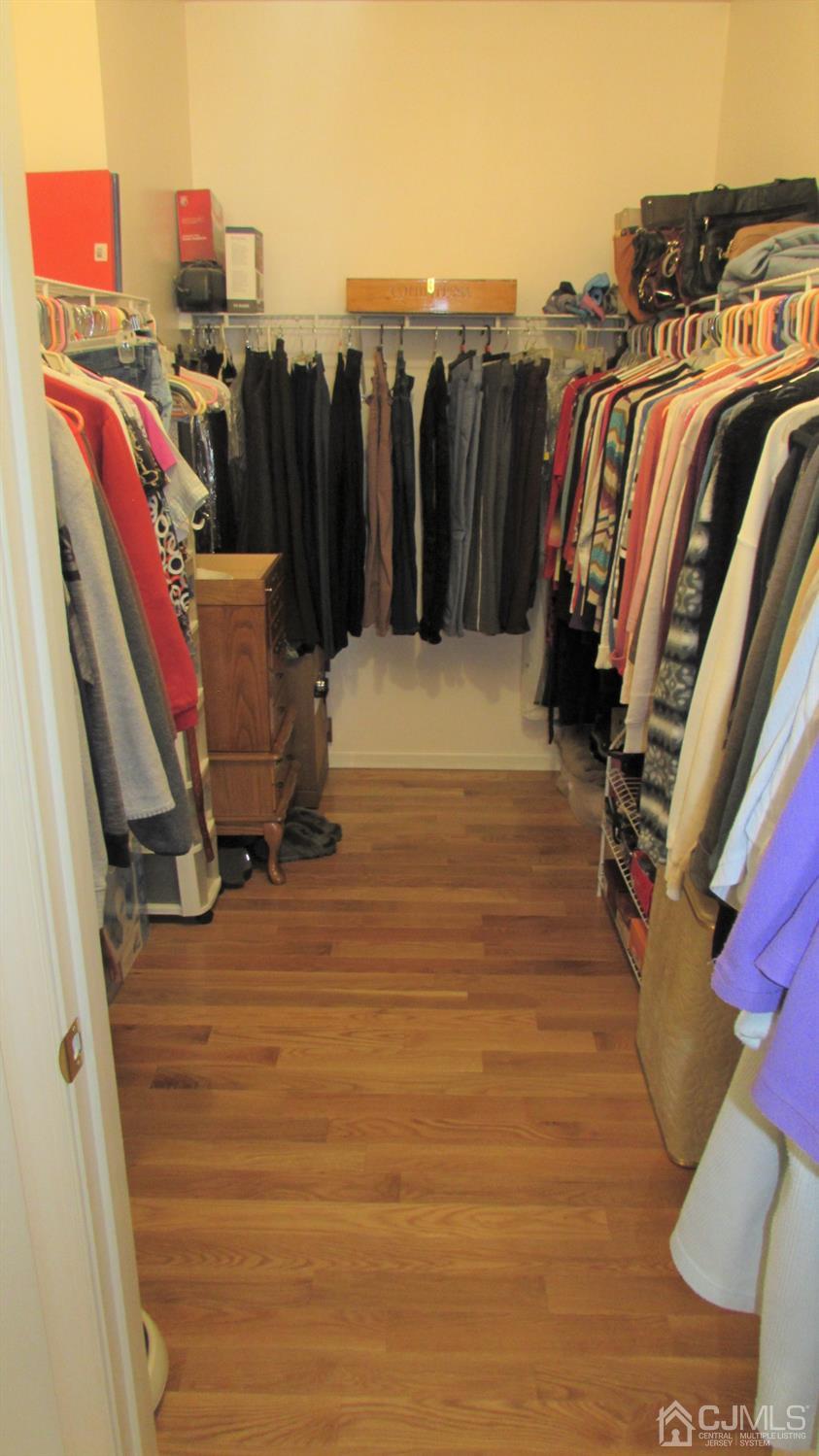 91 Wordsworth Road Brick, NJ 08724 - Photo 32 of 41 a view of walk in closet with clothes and shoes