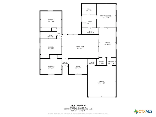 a picture of a floor plan