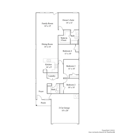$1,800 | 7214 Lavaca Bluff, San Antonio, TX 78218