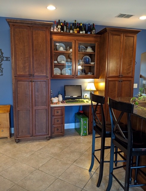 7215 Chestnut Ridge Road Winchester, TN 37398 - Photo 8 of 28 a kitchen with stainless steel appliances granite countertop a refrigerator and a wooden cabinets