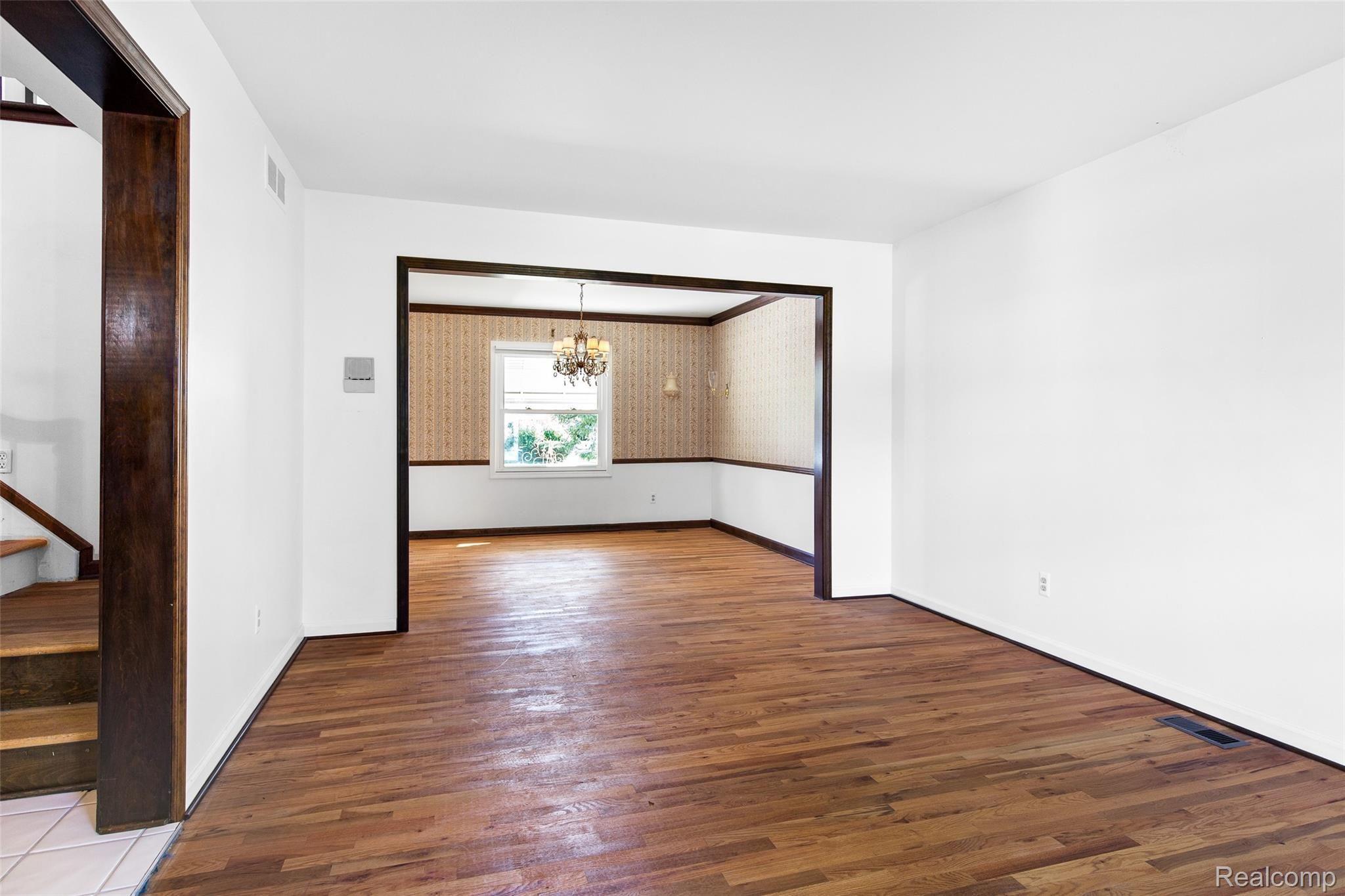 17672 Wayne Road Livonia, MI 48152 - Photo 2 of 23 Living room view from foyer