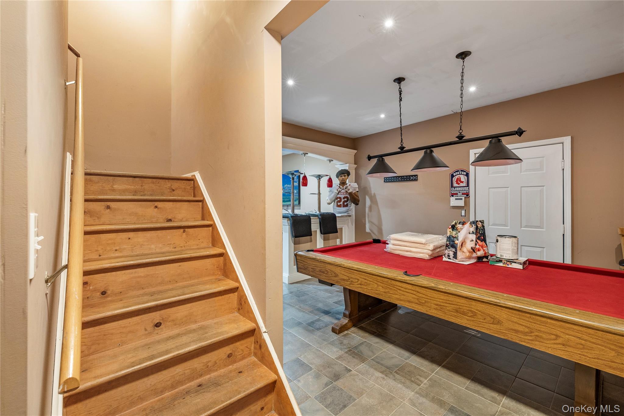 35 Pierce Road Stony Point, NY 10980 - Photo 29 of 45 Playroom with billiards table and recessed lighting
