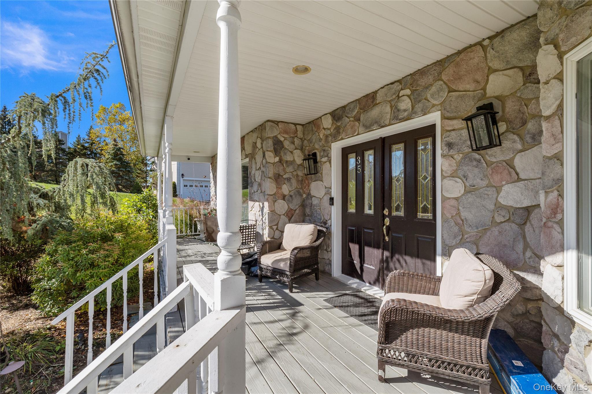 35 Pierce Road Stony Point, NY 10980 - Photo 4 of 45 View of wooden porch