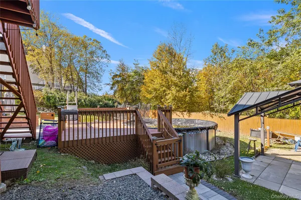 a view of a couches in the patio