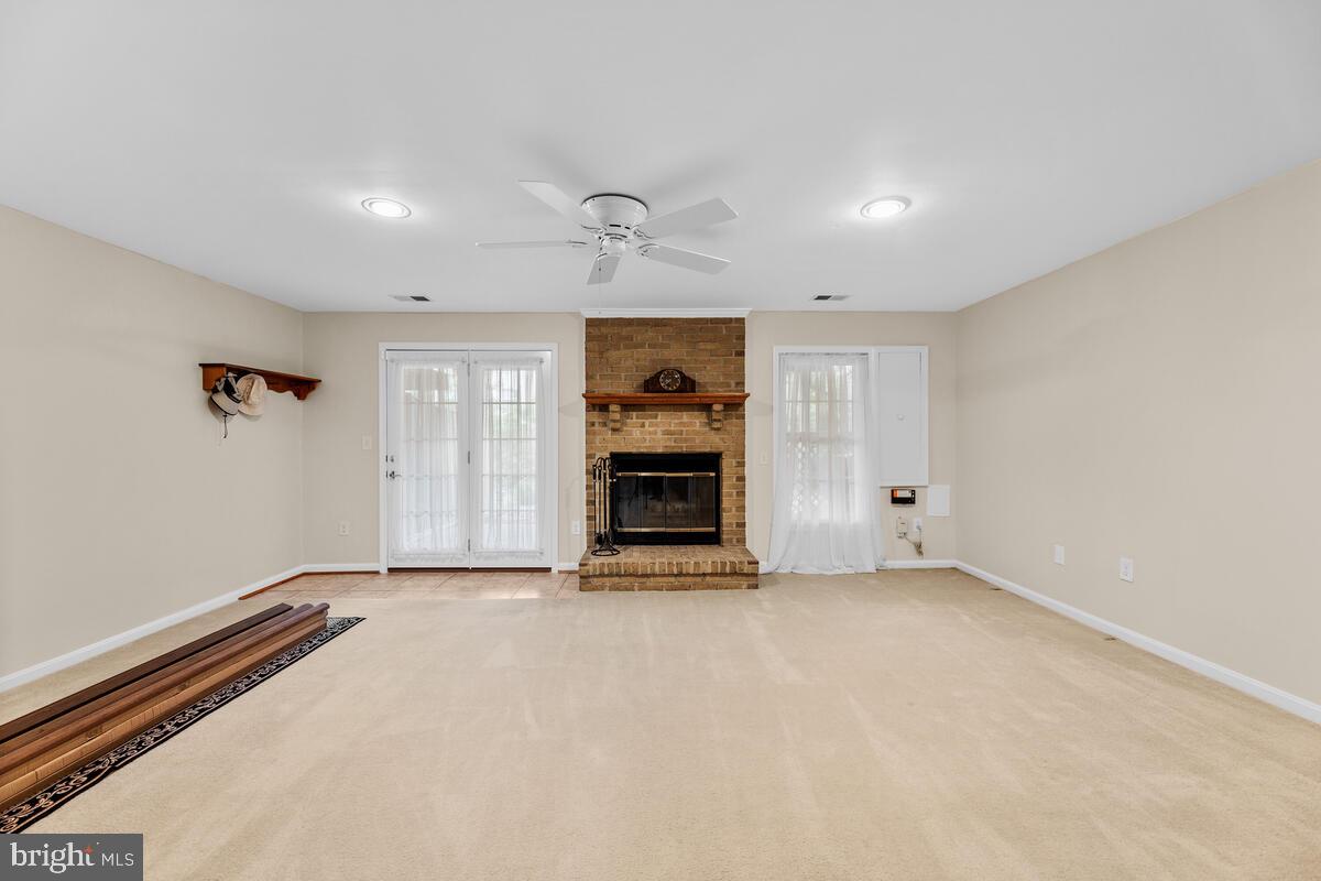 635 Concerto Lane Silver Spring, MD 20901 - Photo 33 of 50 Level Walk-Out Rec-Room w/Wood Fireplace