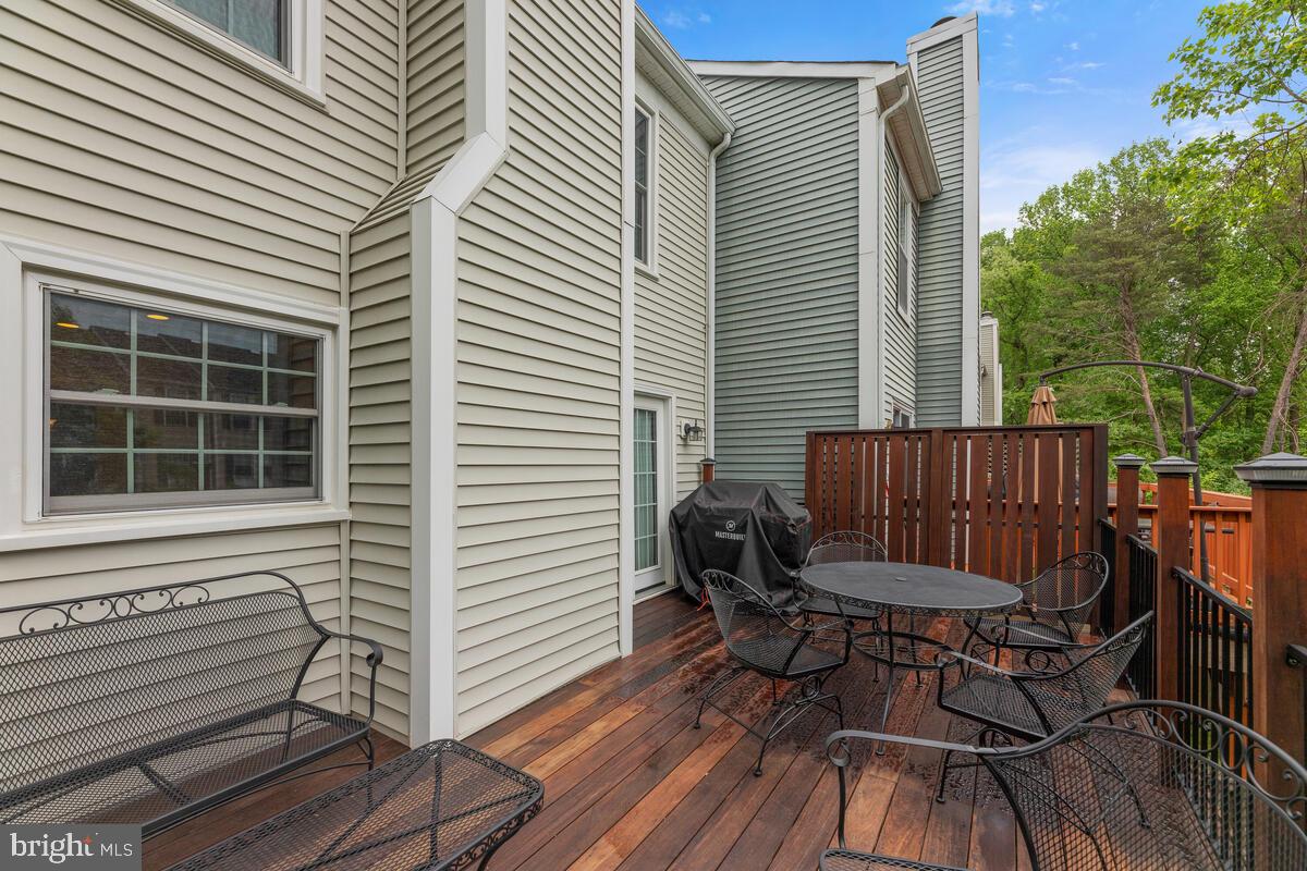 635 Concerto Lane Silver Spring, MD 20901 - Photo 40 of 50 Private Brazilian Hardwood Deck & Patio Below