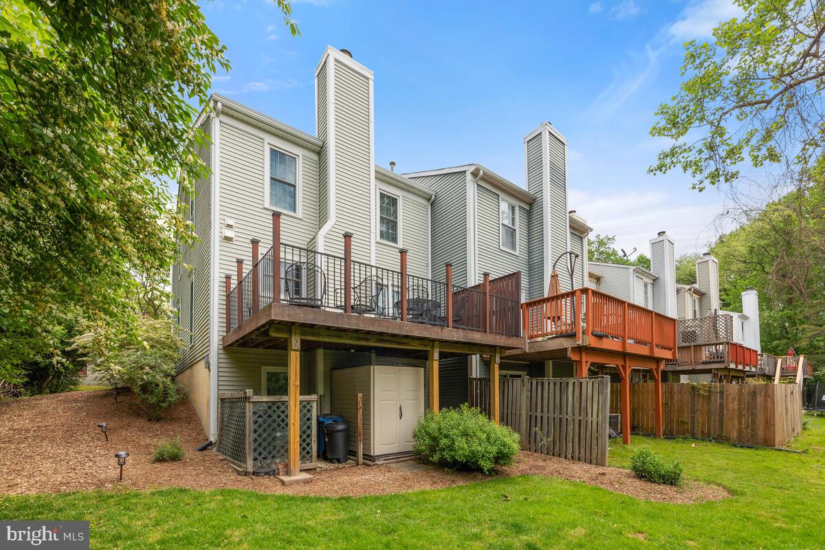635 Concerto Lane Silver Spring, MD 20901 - Photo 41 of 50 End Unit Surrounded by Trees (backs to trees)