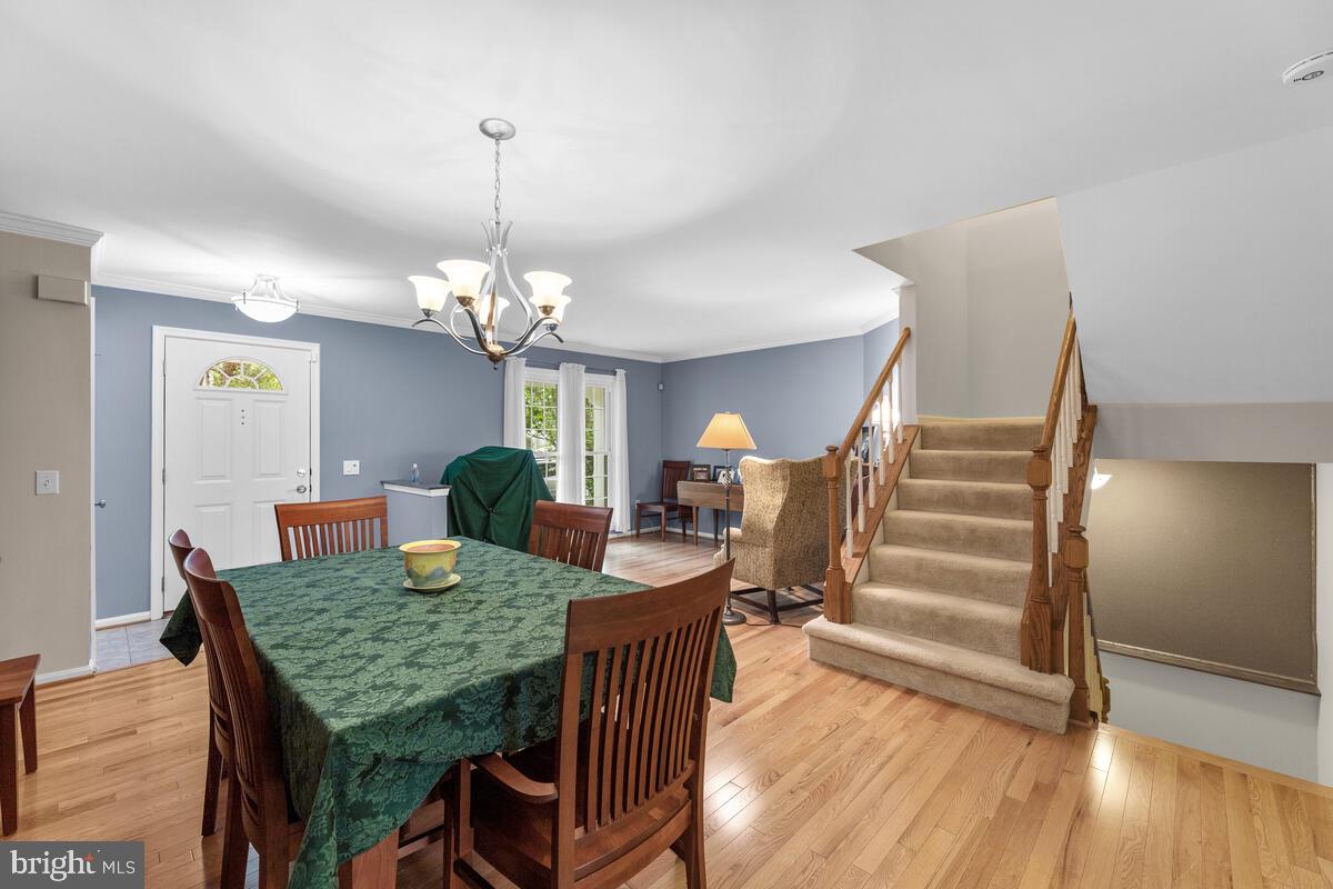 635 Concerto Lane Silver Spring, MD 20901 - Photo 8 of 50 Dining Room to Entry Foyer & Living Room