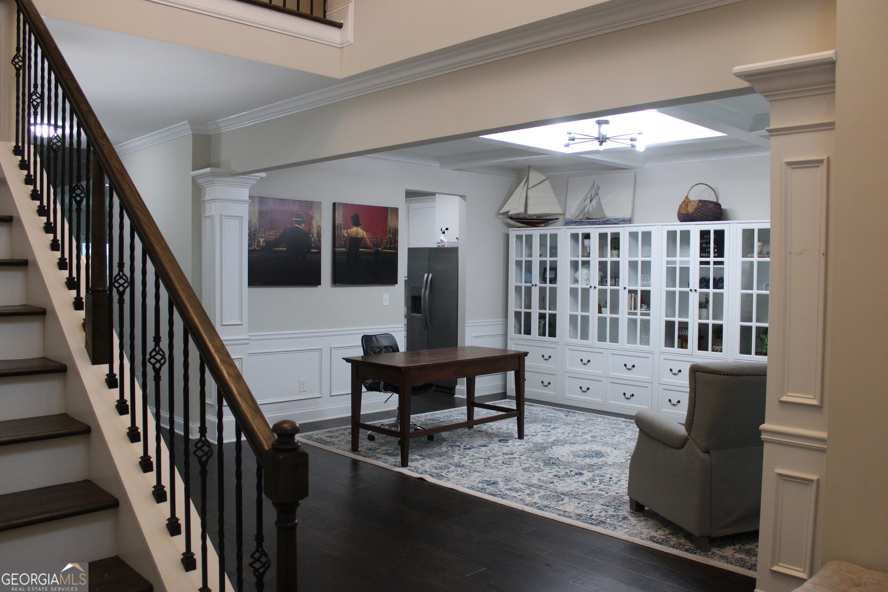40 Owens Path Senoia, GA 30276 - Photo 2 of 21 a view of a livingroom with furniture and staircase