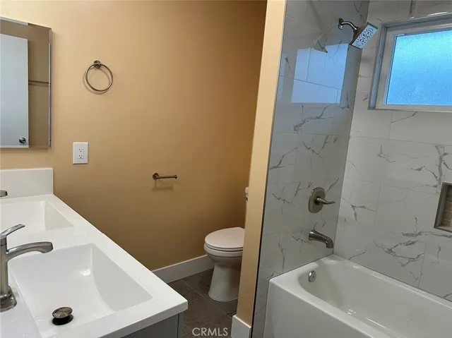 a bathroom with a sink and a tub
