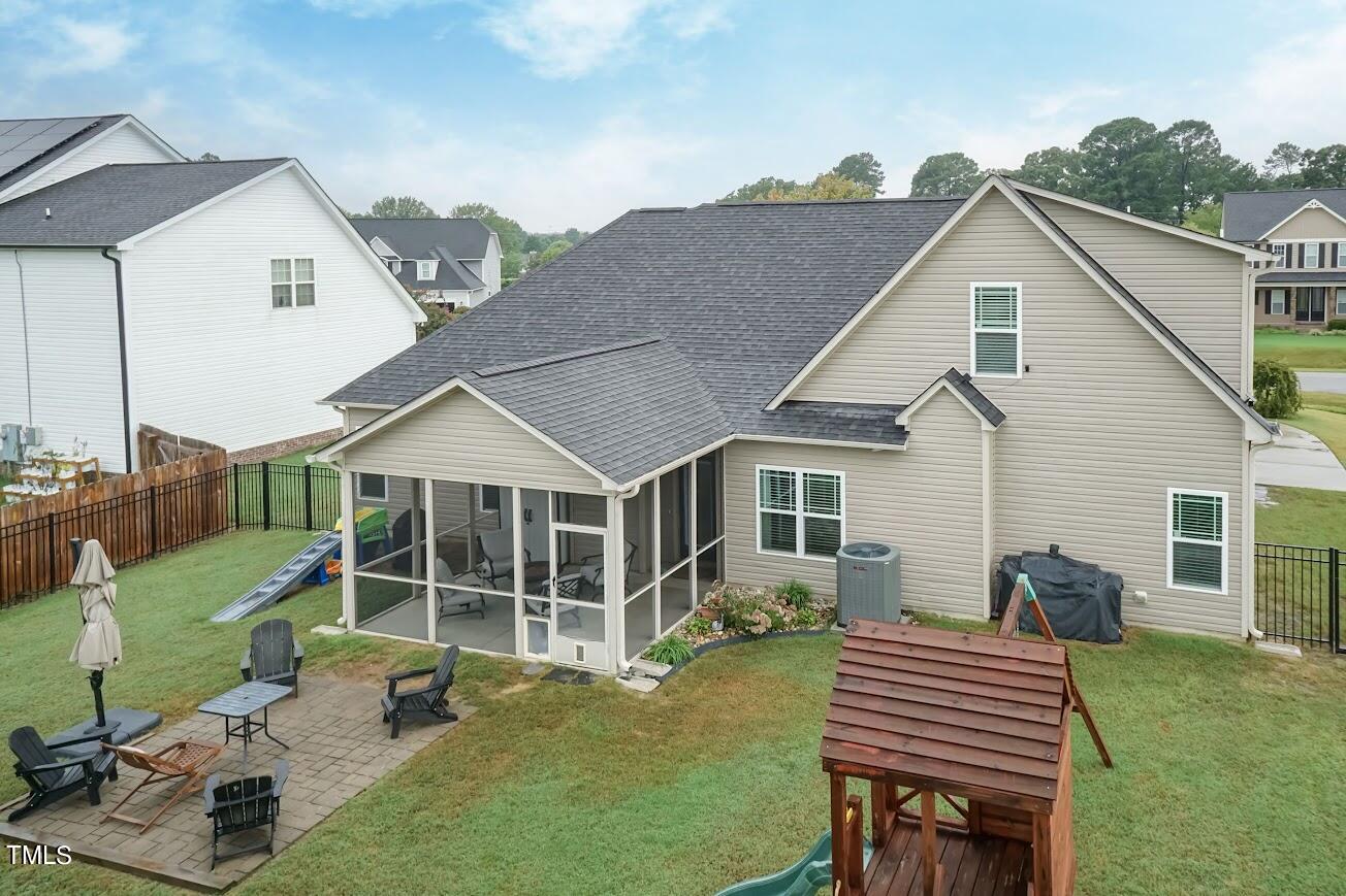 91 Colson Drive Garner, NC 27529 - Photo 46 of 46 a view of outdoor space yard and front view of a house