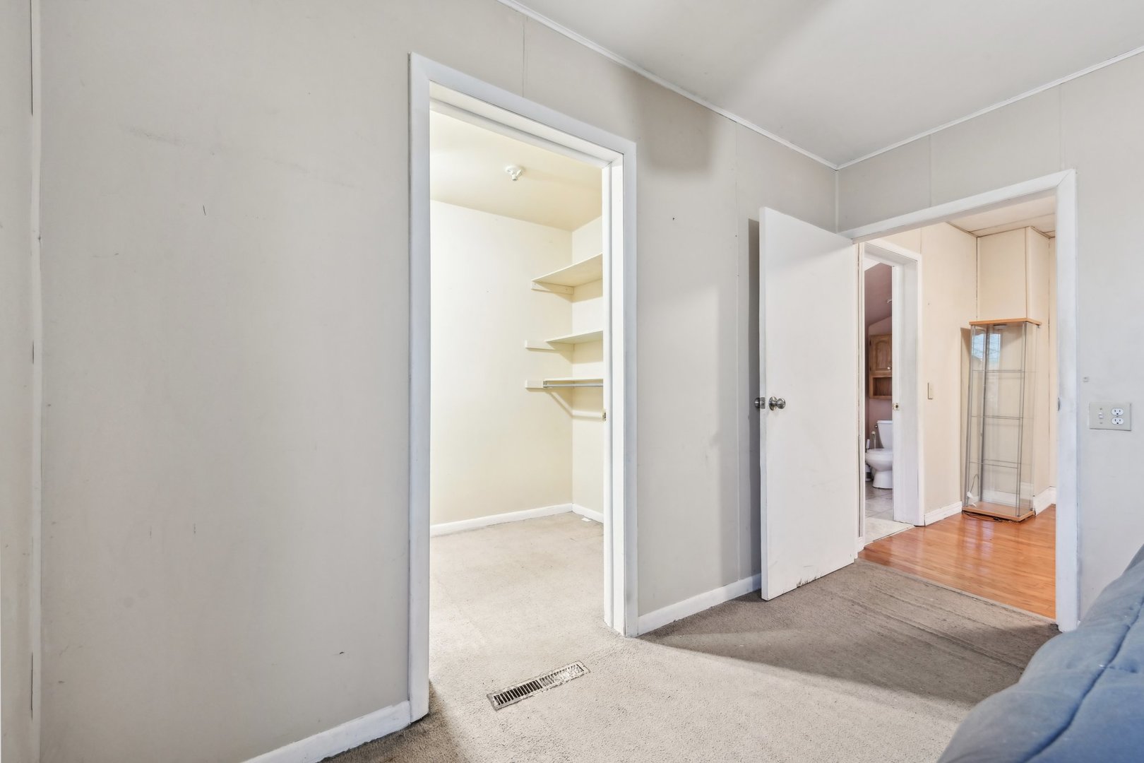 214 South Prospect Street Marengo, IL 60152 - Photo 26 of 37 a view of a room with wooden floor and a bathroom