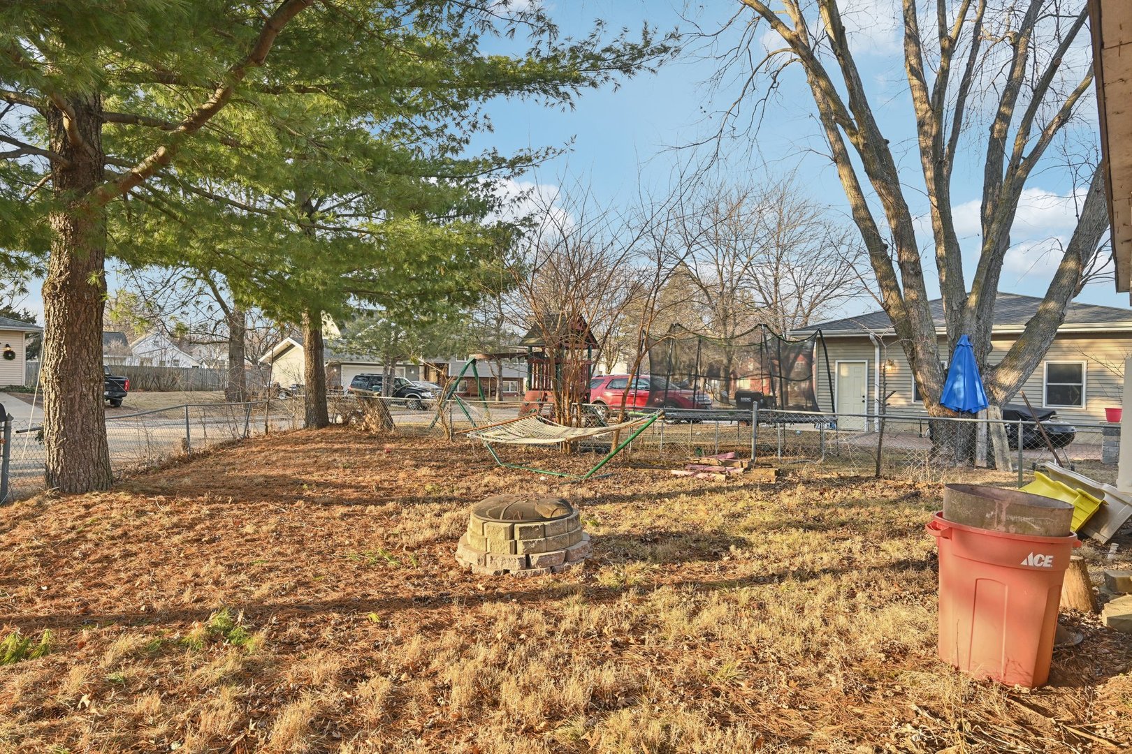 214 South Prospect Street Marengo, IL 60152 - Photo 30 of 37 a view of a yard with a tree