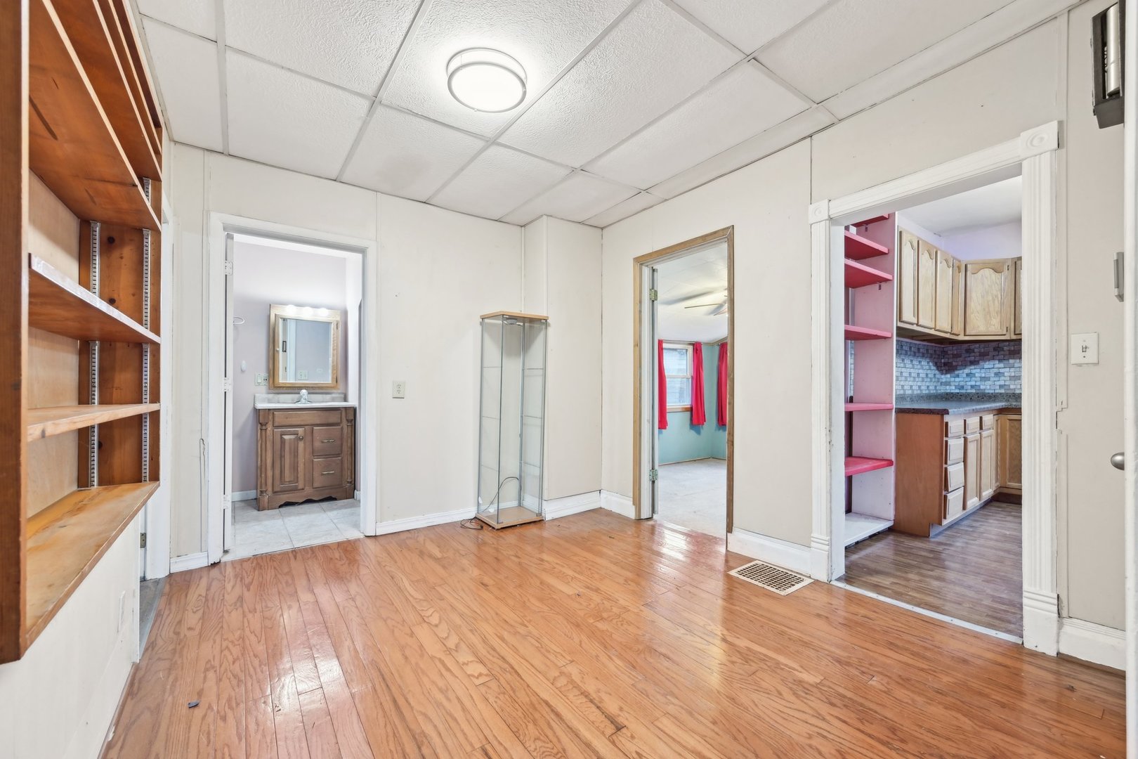 214 South Prospect Street Marengo, IL 60152 - Photo 5 of 37 a view of livingroom with furniture and wooden floor