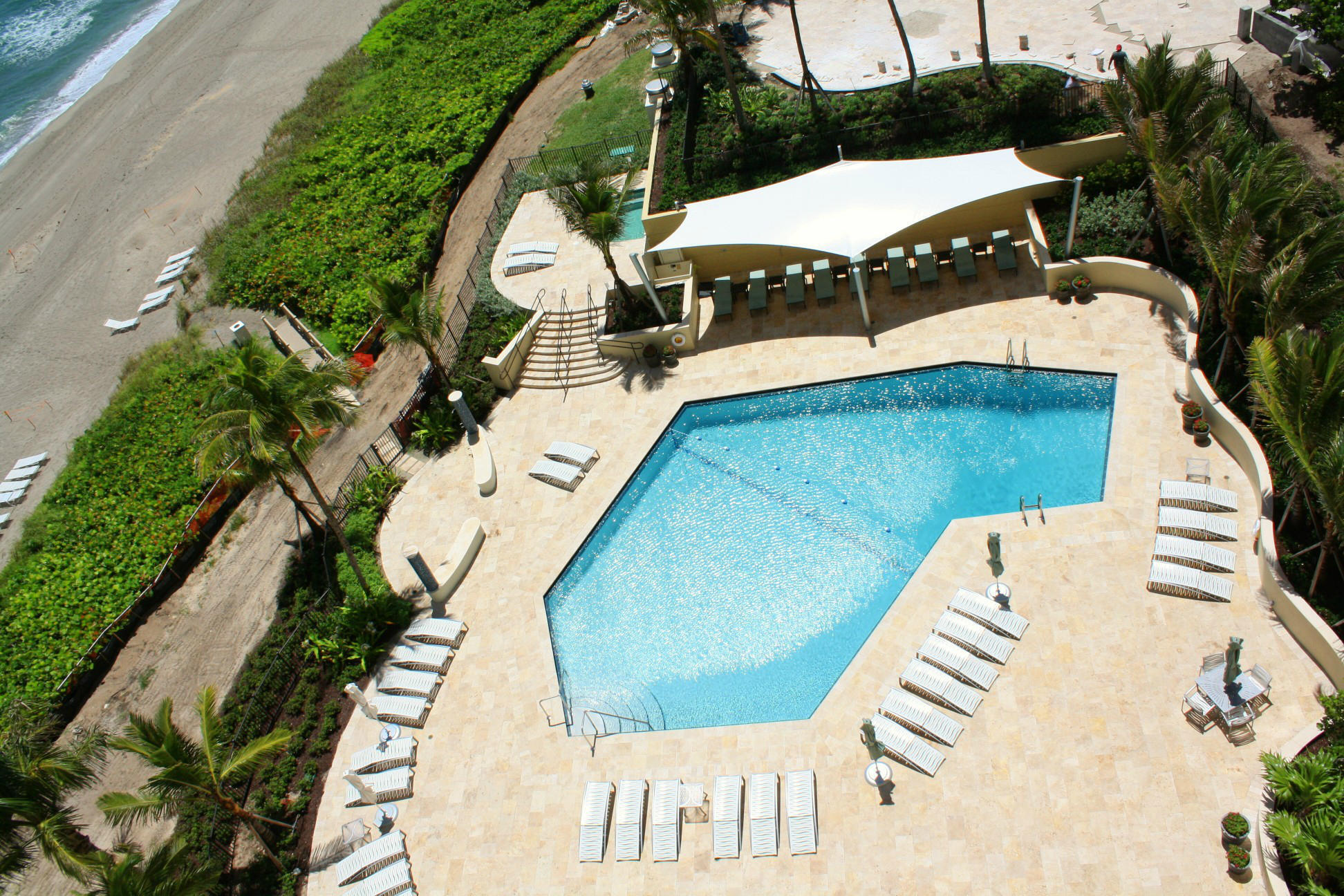 500 South Ocean Boulevard, Unit 1006 Boca Raton, FL 33432 - Photo 33 of 40 an aerial view of a house with a yard and mountain
