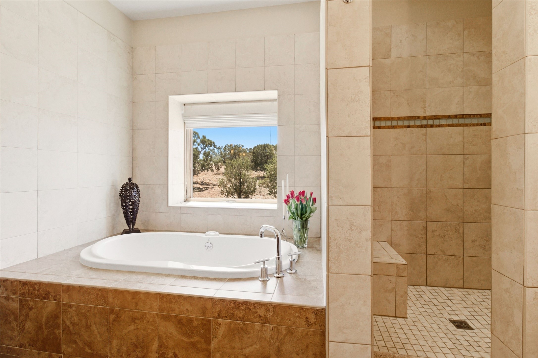 27 Old Road Lamy, NM 87540 - Photo 22 of 47 Primary Bath