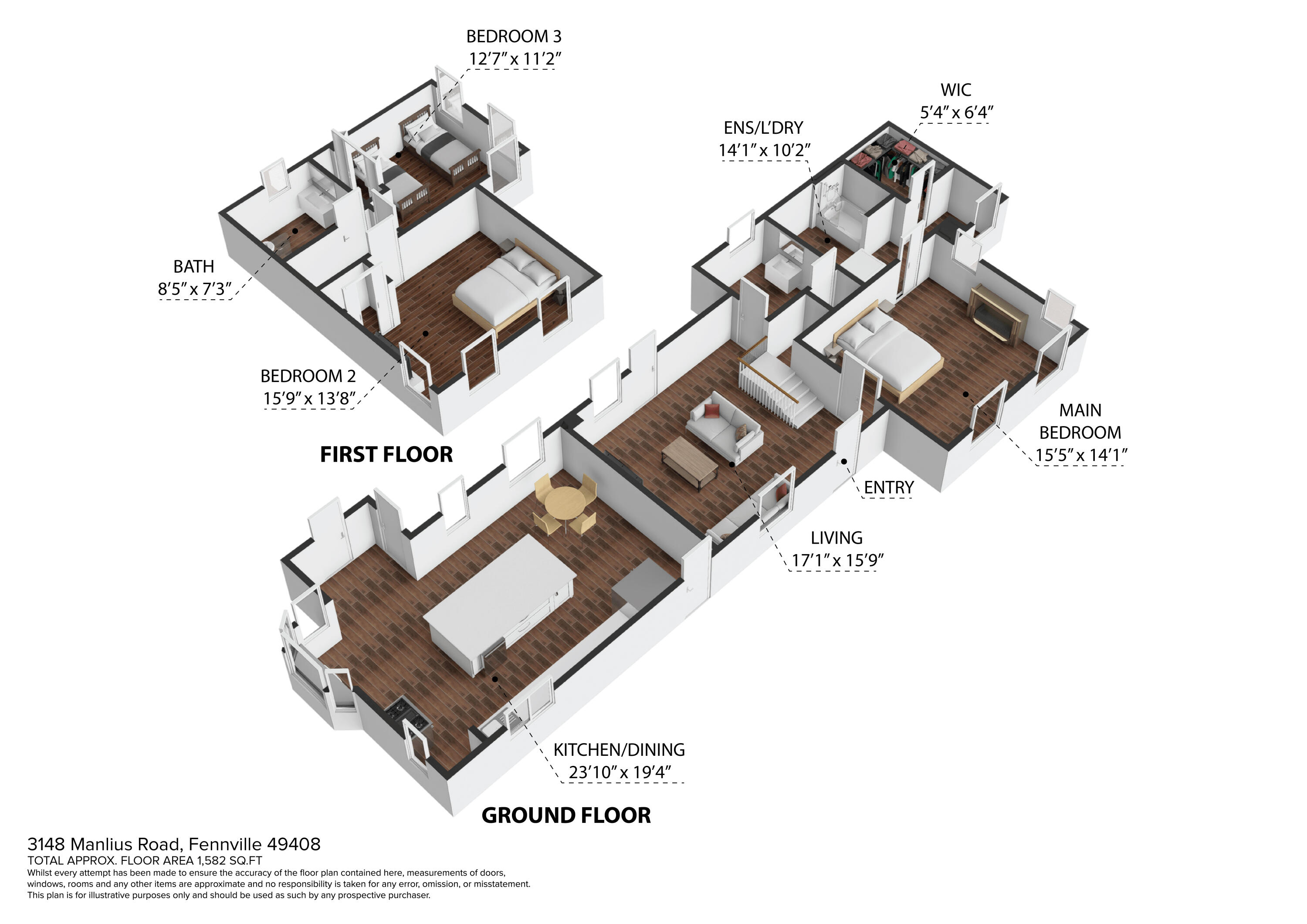 3148 Manlius Road Fennville, MI 49408 - Photo 44 of 45 3148_manlius_road_fennville_49408-3d