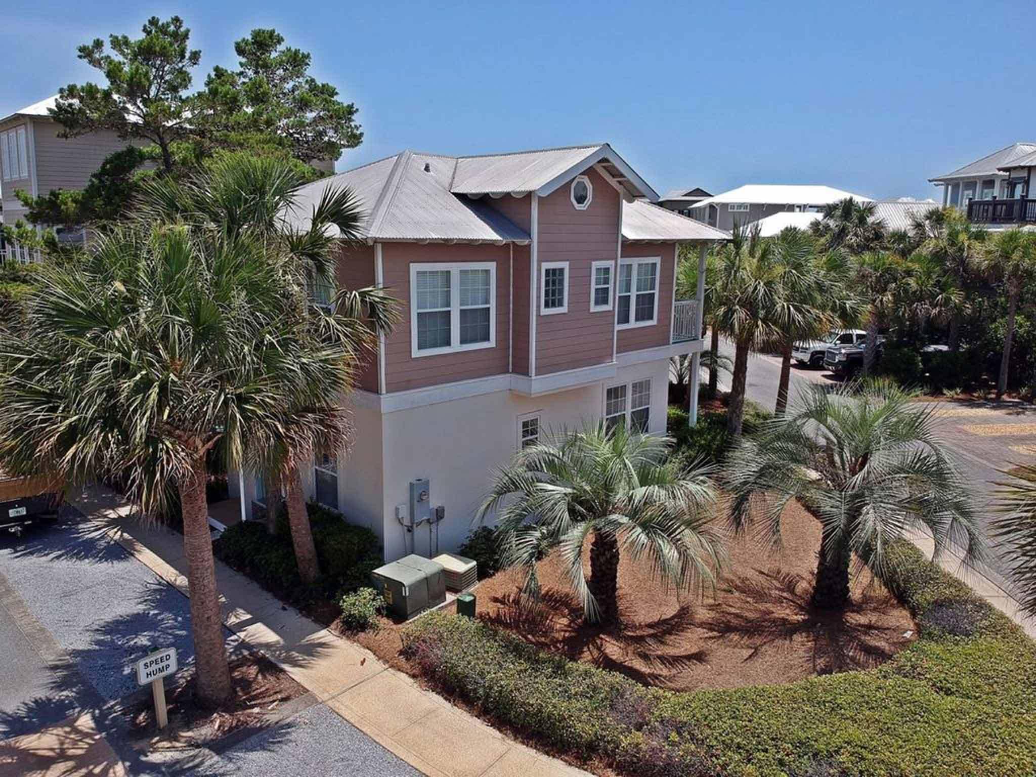 167 Beach Bike Way Inlet Beach, FL 32461 - Photo 19 of 22 a front view of a house with a yard