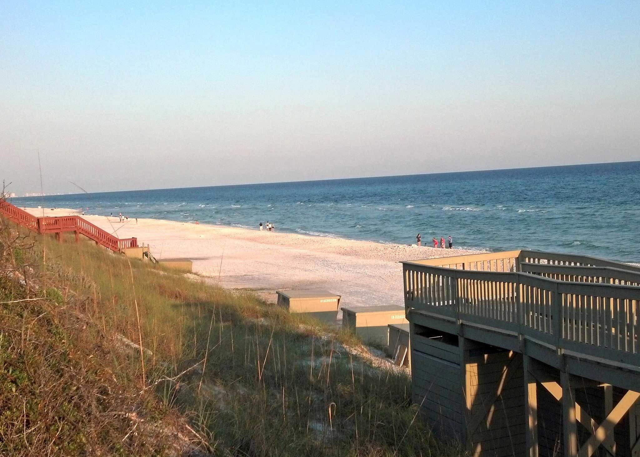 167 Beach Bike Way Inlet Beach, FL 32461 - Photo 20 of 22 a view of ocean from a balcony