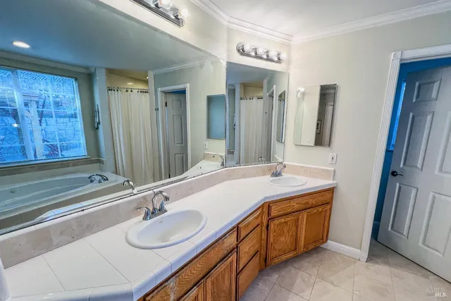 a view of balcony with furniture