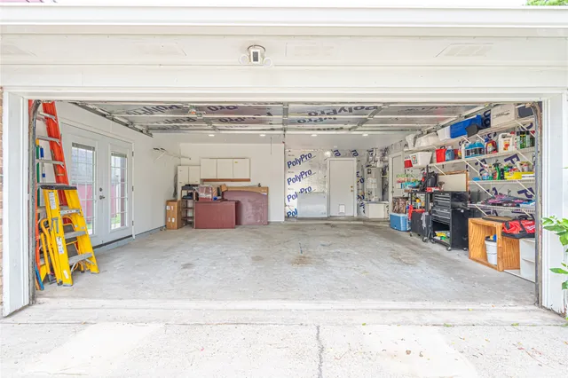 a view of storage and utility room