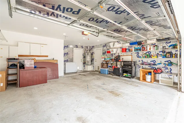 a view of a storage in a room