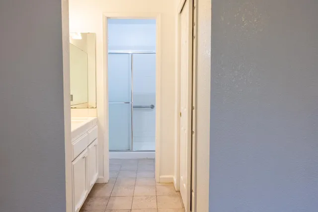 a view of outdoor space yard and garage