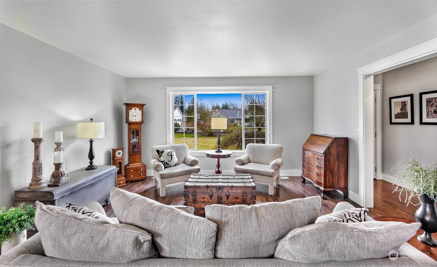 705 West Buena Road Lynden, WA 98264 - Photo 9 of 34 a living room with furniture and a large window