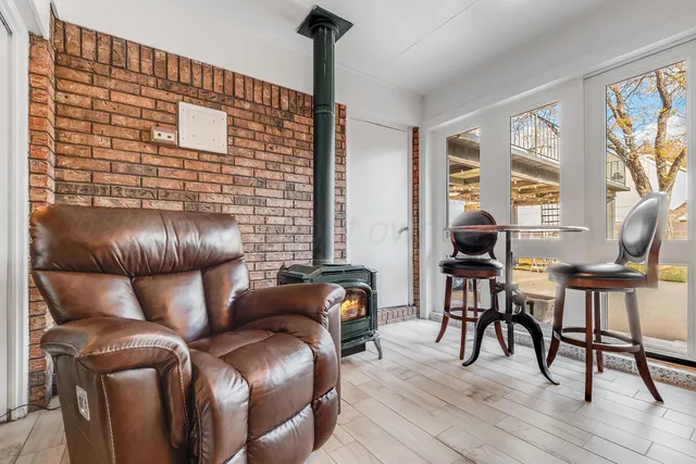 a room with storage and utility