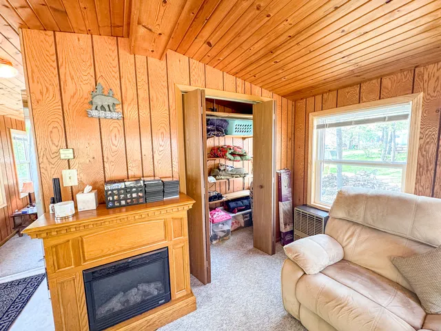 a view of a swimming pool with a lounge chairs