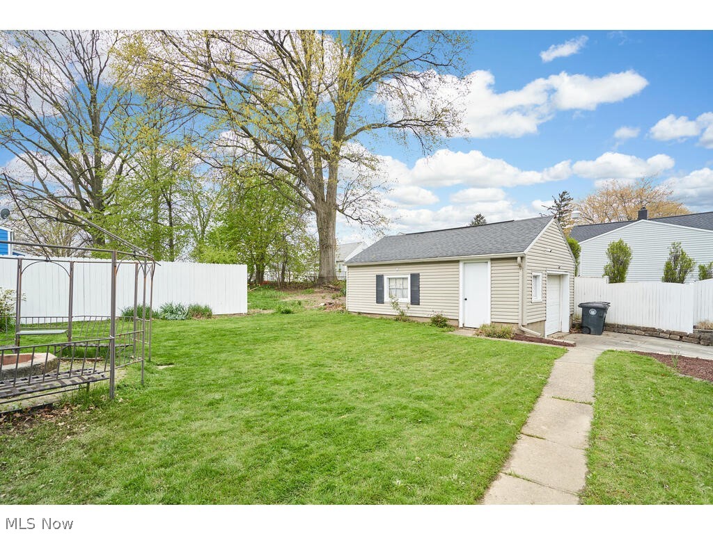 563 East Wilbeth Road Akron, OH 44301 - Photo 17 of 19 View of yard