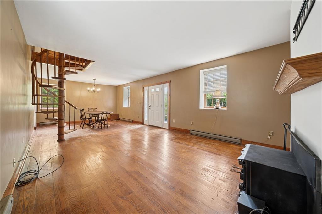 41 Columbia Road Monongahela, PA 15063 - Photo 11 of 37 a view of an empty room with wooden floor and a window