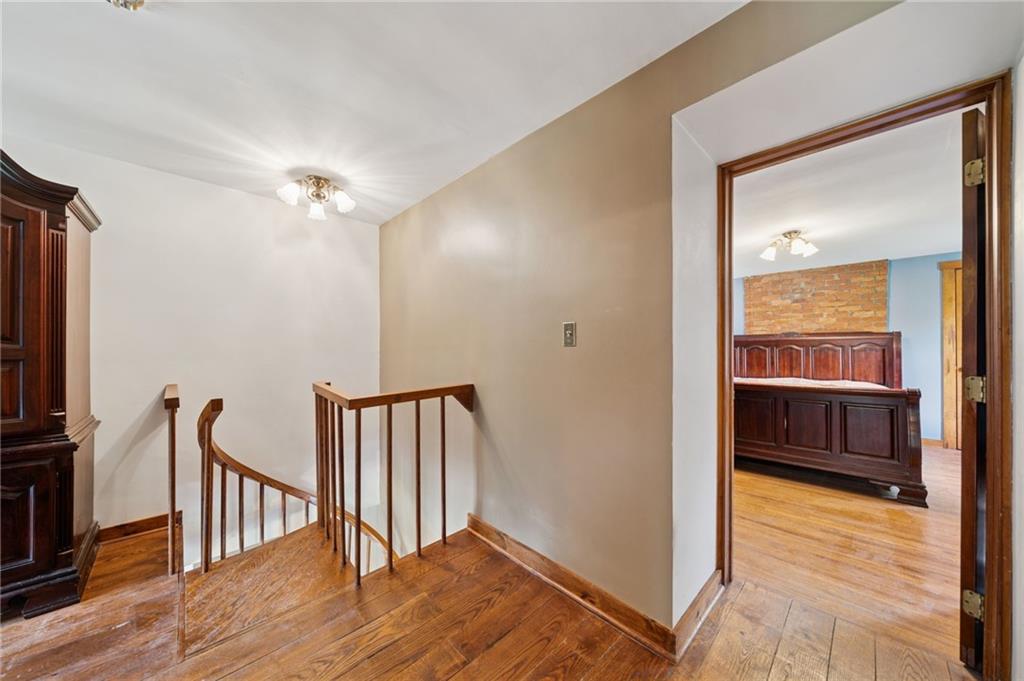41 Columbia Road Monongahela, PA 15063 - Photo 18 of 37 a view of hallway with livingroom and wooden floor