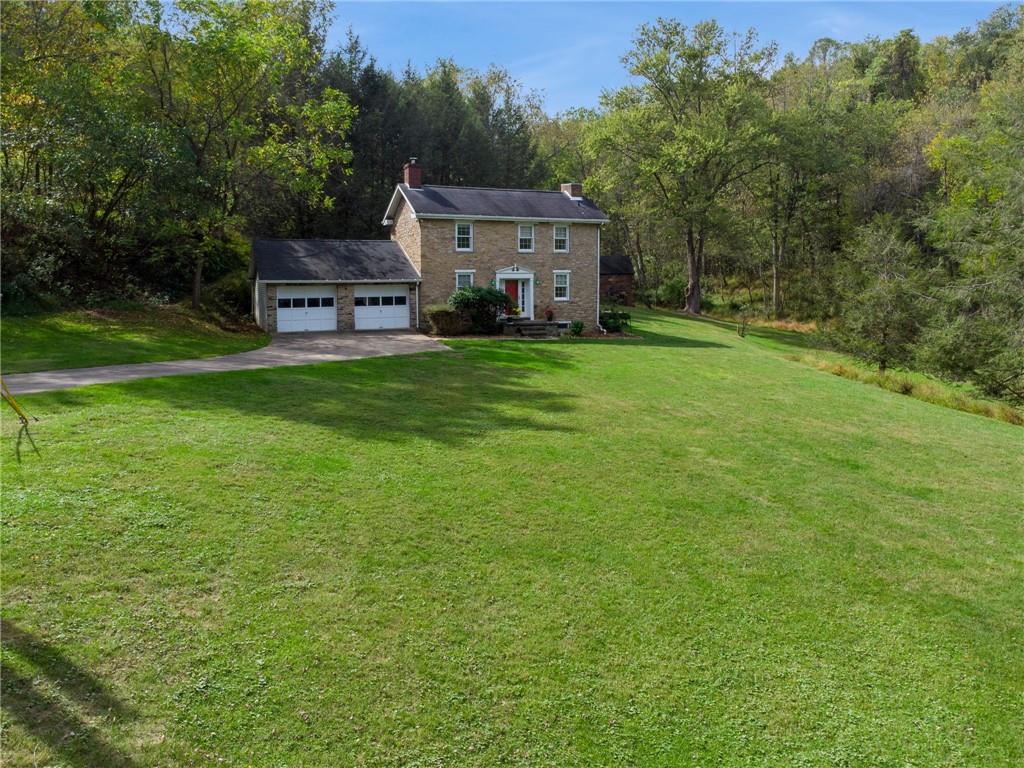 41 Columbia Road Monongahela, PA 15063 - Photo 4 of 37 a aerial view of a house with big yard