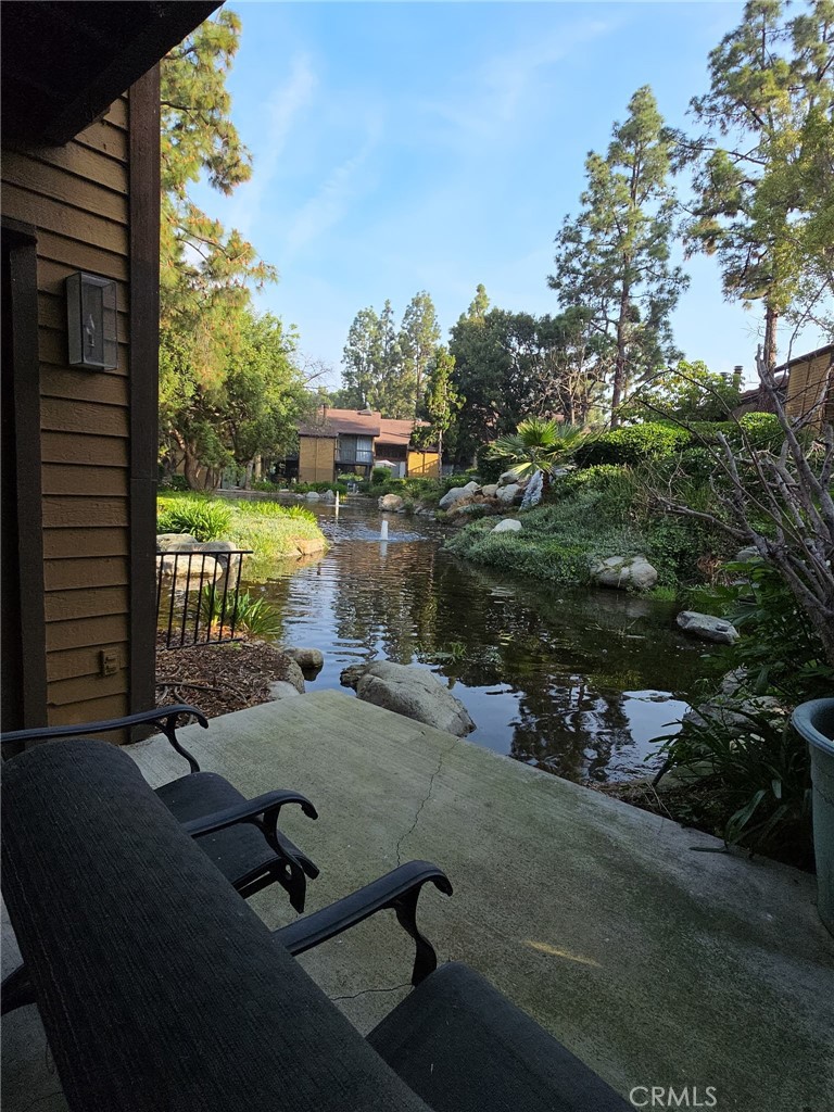 4140 Workman Mill Road, Unit 277 Whittier, CA 90601 - Photo 4 of 7 a view of a backyard with hardwood