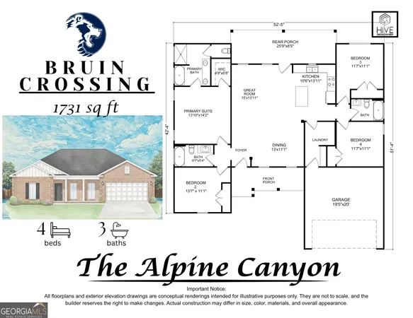 $272,000 | 47 Drummonds Drive, Hawkinsville, GA 31036