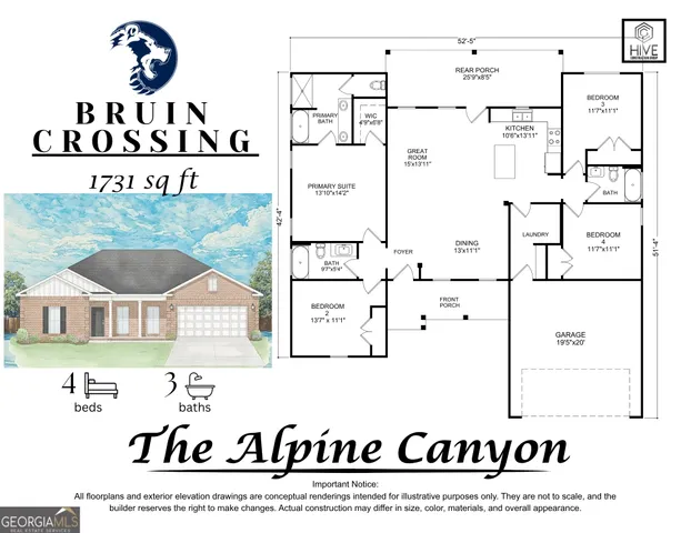 $272,000 | 47 Drummonds Drive, Hawkinsville, GA 31036