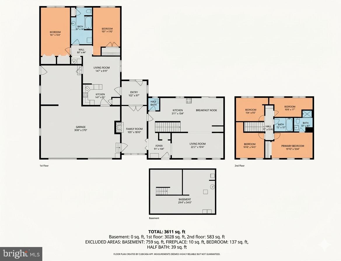 2403 Ivywood Road Reston, VA 20191 - Photo 17 of 17 Estimated floor plan