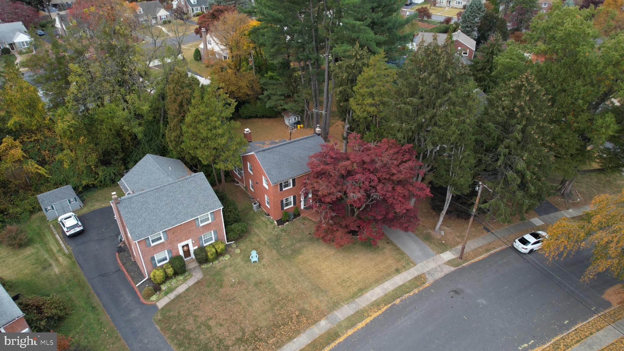 414 Stanfield Road Springfield, PA 19064 - Photo 41 of 51 an aerial view of a house