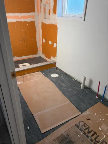 a close view of sink