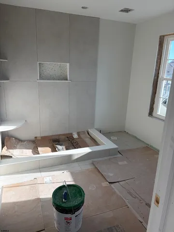 a view of a room with storage and utility