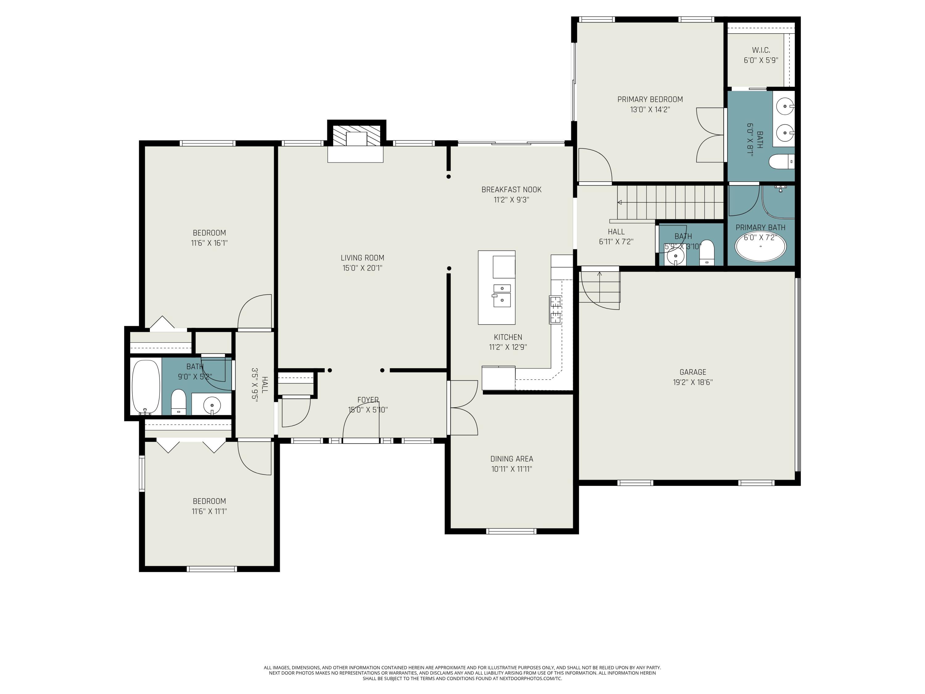 3549 West Beard Road Perry, MI 48872 - Photo 55 of 56 MAIN FLOOR PLAN