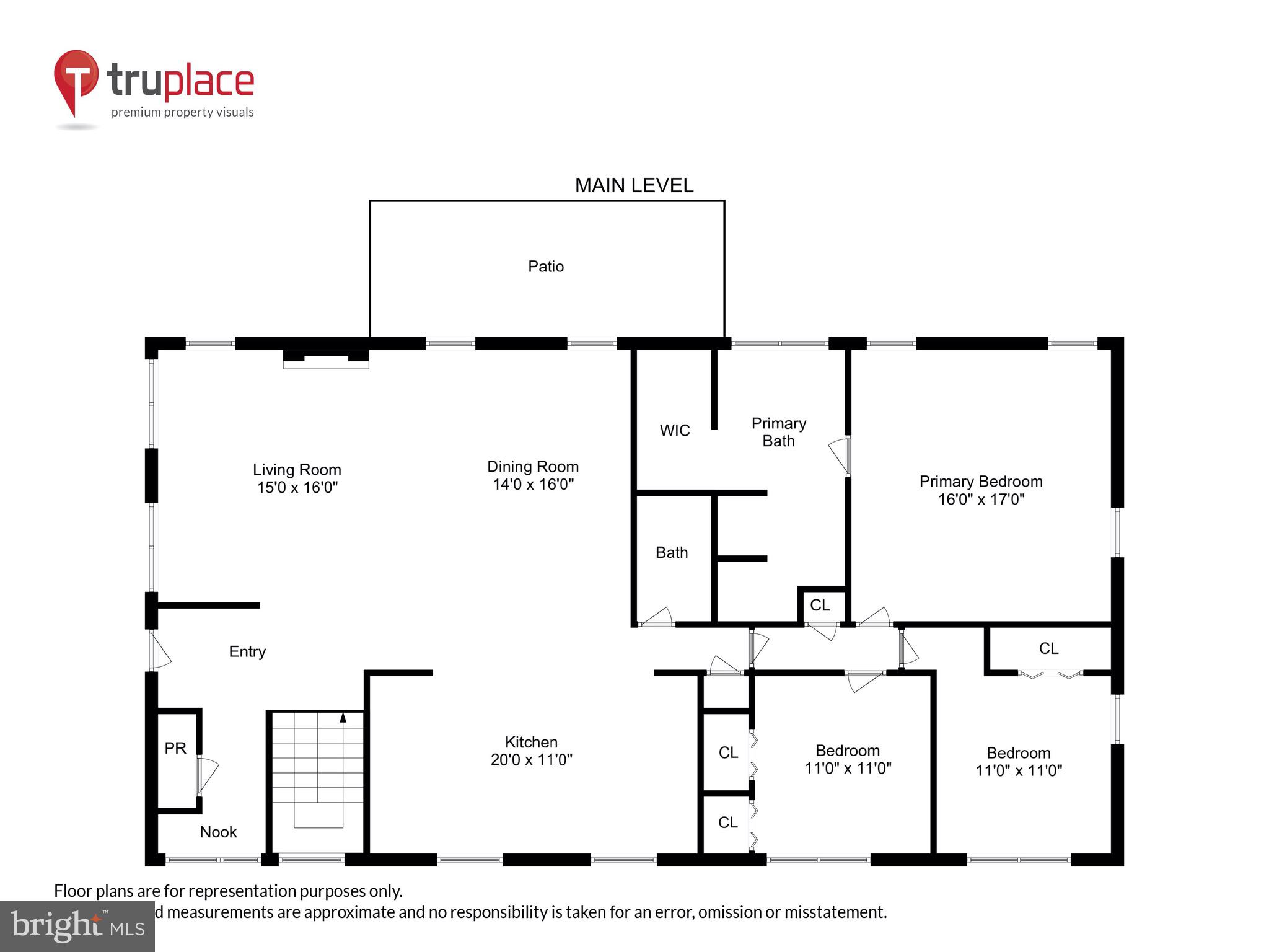 4106 North RoundHill Road Arlington, VA 22207 - Photo 51 of 55 Main level floorpan