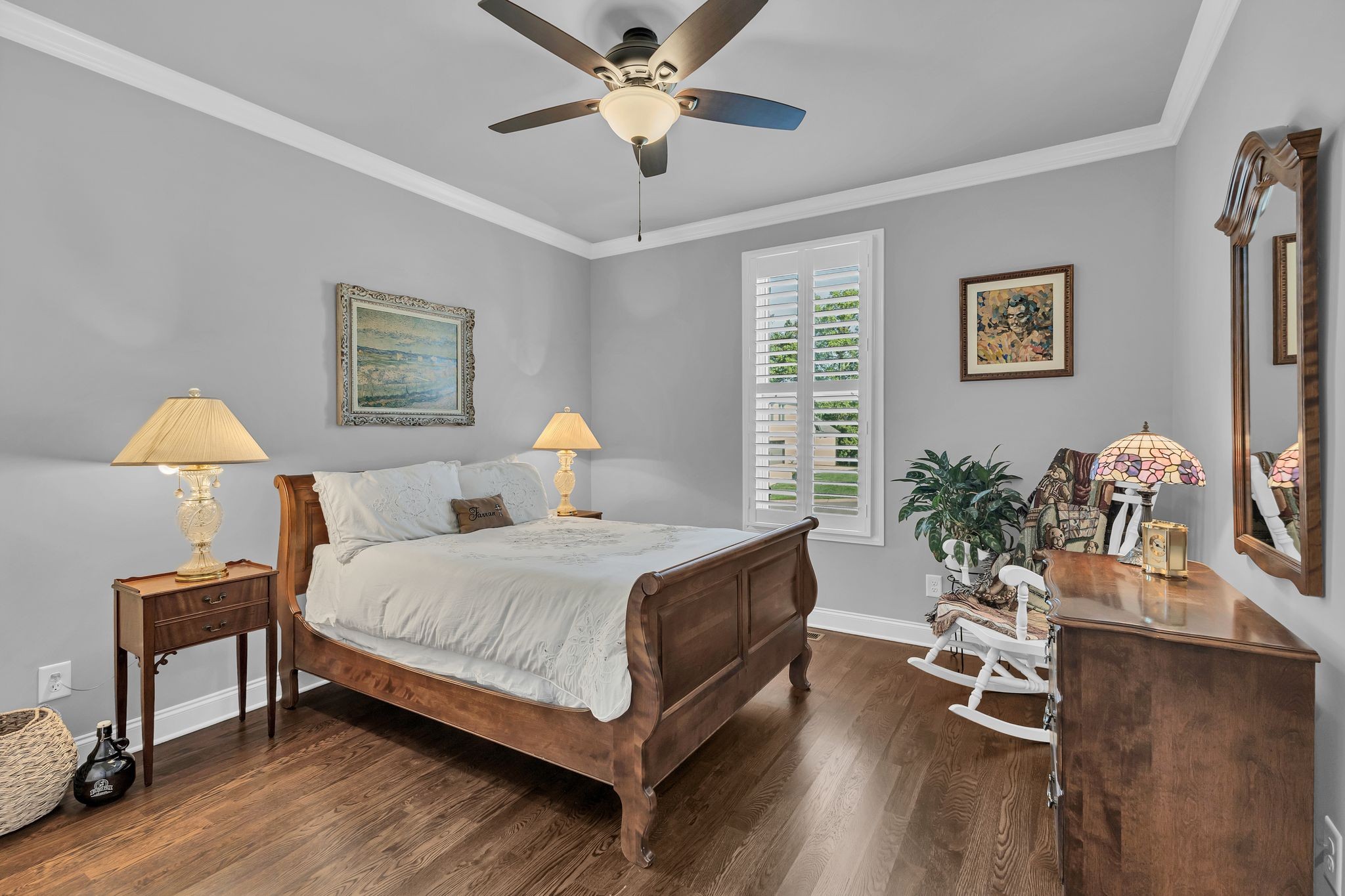 1007 Abbey Rd Way Spring Hill, TN 37174 - Photo 32 of 54 a bedroom with bed and a table