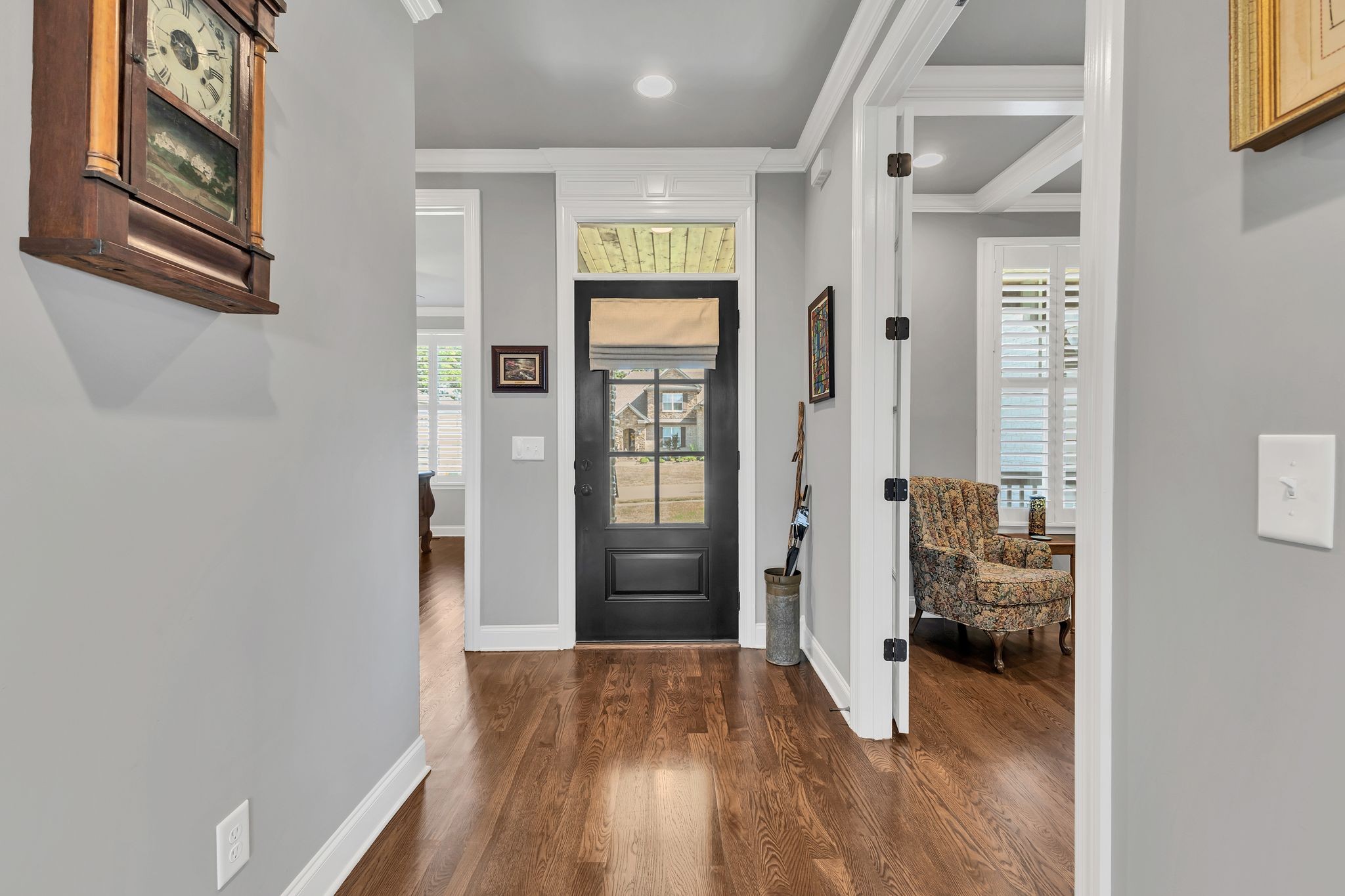1007 Abbey Rd Way Spring Hill, TN 37174 - Photo 5 of 54 a view of entryway with wooden floor and bedroom