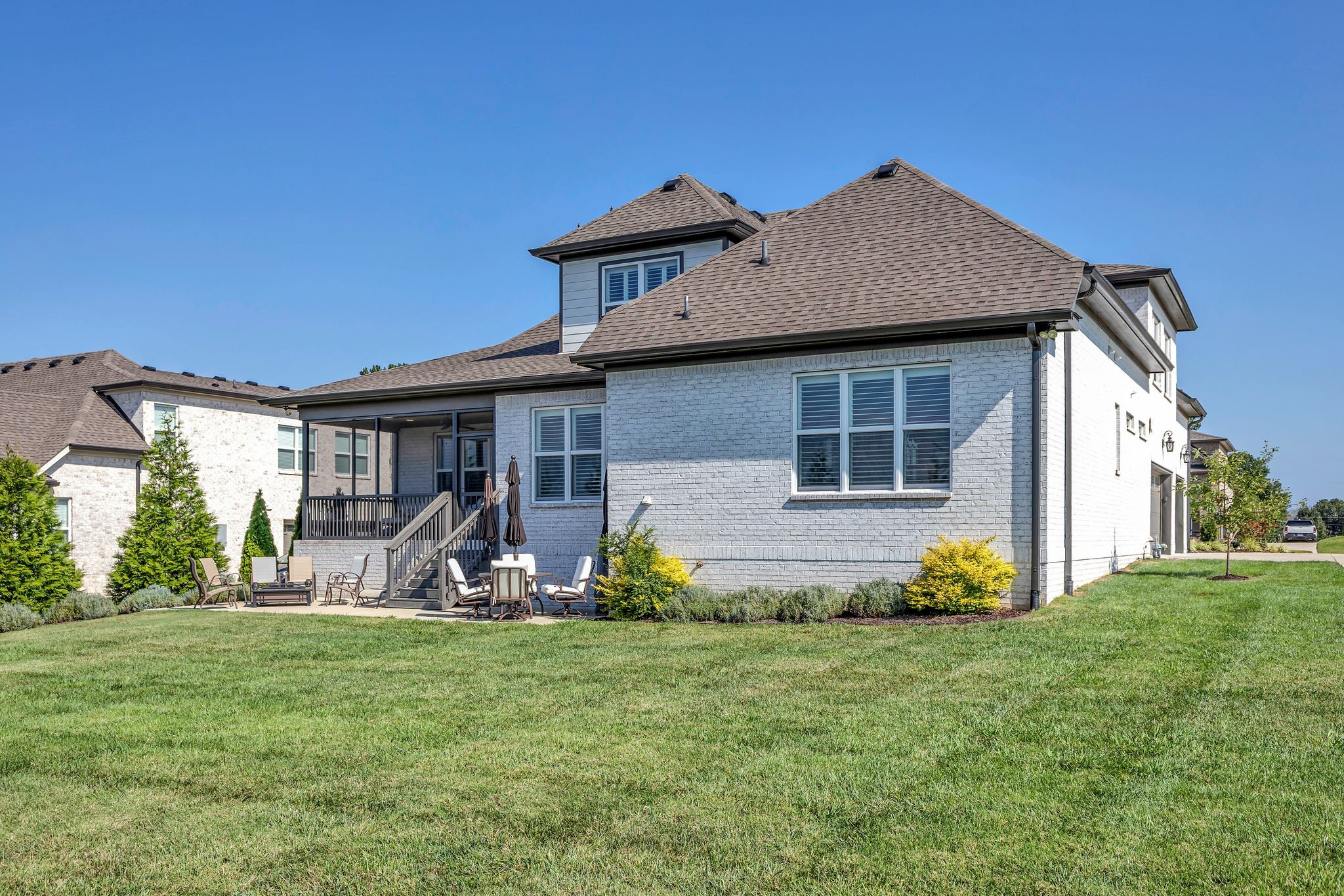 1007 Abbey Rd Way Spring Hill, TN 37174 - Photo 53 of 54 a front view of a house with garden