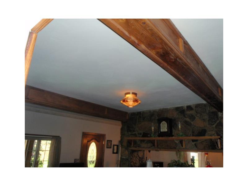220 Riemer Road Sarver, PA 16055 - Photo 14 of 24 Living Room. BEAMED CEILINGS IN LIVING ROOM