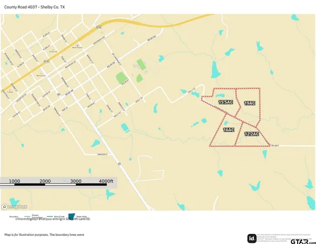 $116,250 | 4037 County Road 4037, Timpson, TX 75975