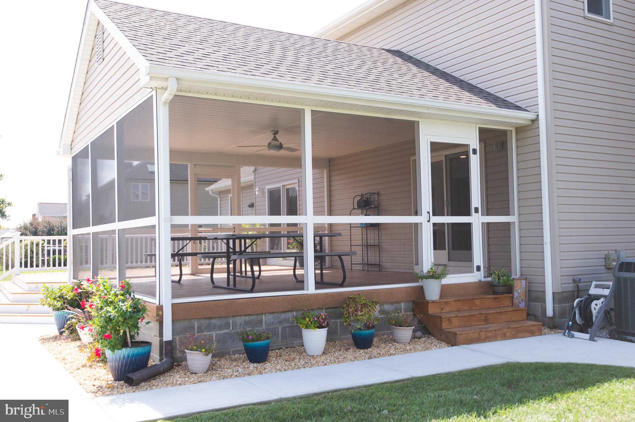 5537 Oyster Shell Point Road East New Market, MD 21631 - Photo 45 of 49 screened porch